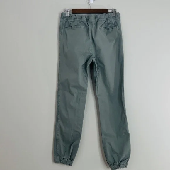 2 Pairs of Joggers Old Navy Gray and Red Camel Green Drawstring Mens Size Medium - Picture 3 of 9